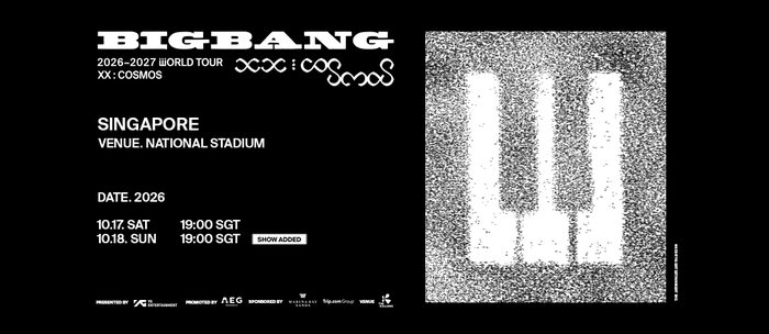 BIGBANG XX: COSMOS World Tour